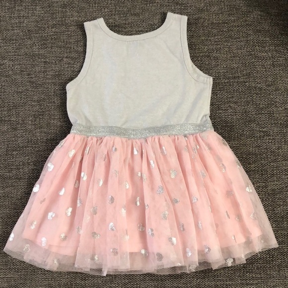JUICY Couture Toddler Girl Tutu Dress Silver Pink Princess 3T Used - Picture 3 of 14